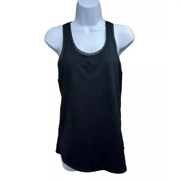 Fabletics razor back black active sports tank Size Small Women’s - Picture 5 of 5